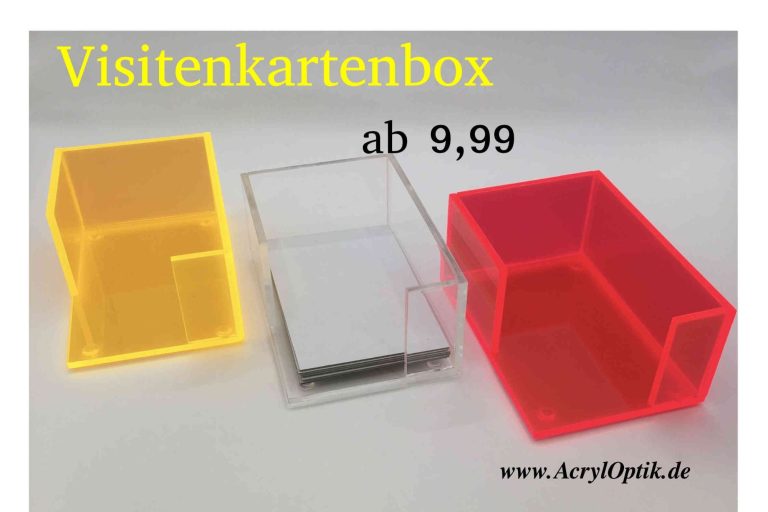 Visitenkartenbox