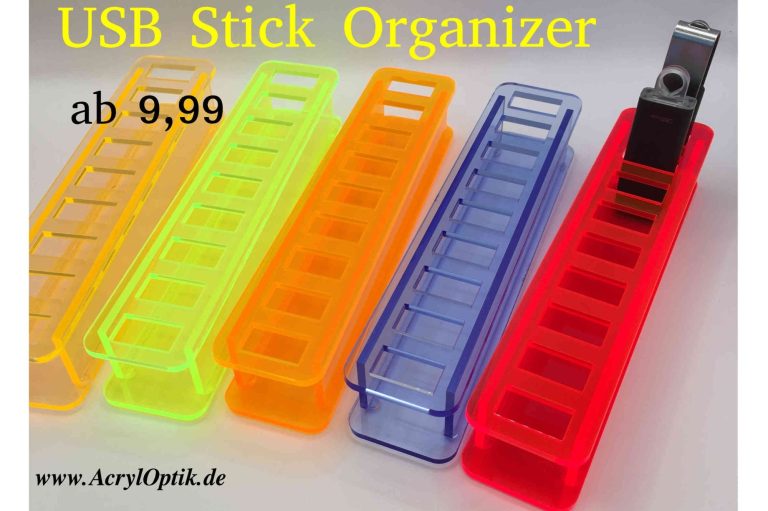 Schreibtisch Organizer für USB-Sticks