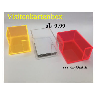 Visitenkartenbox