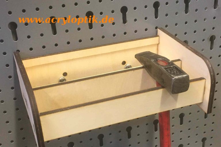 Werkzeughalter für Hammer Hammerhalter für Lochwand Skadis Küpper Pegboard