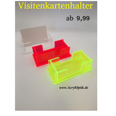 Visitenkartenhalter