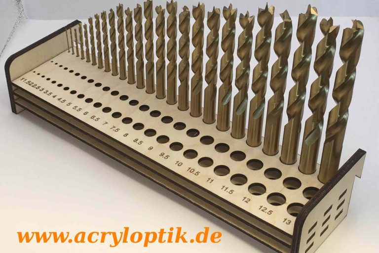 French Cleat Bohrerhalter Bohrer Aufbewahrung
