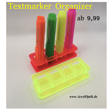 Organizer für Textmarker